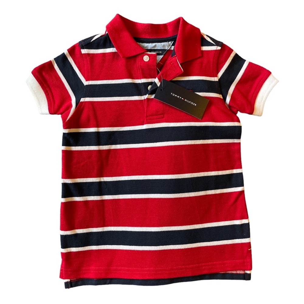 Tommy Hilfiger Stripped Polo NWT